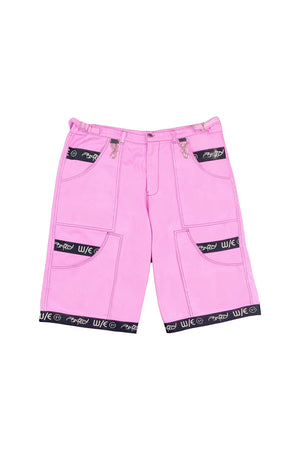 Giant Pink Zipoff Jeans